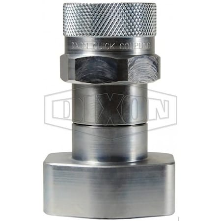Dixon VEP Quick Disconnect Hydraulic Flange Pad Coupling, 1-1/4 in Nominal, Steel 10VEPFP10